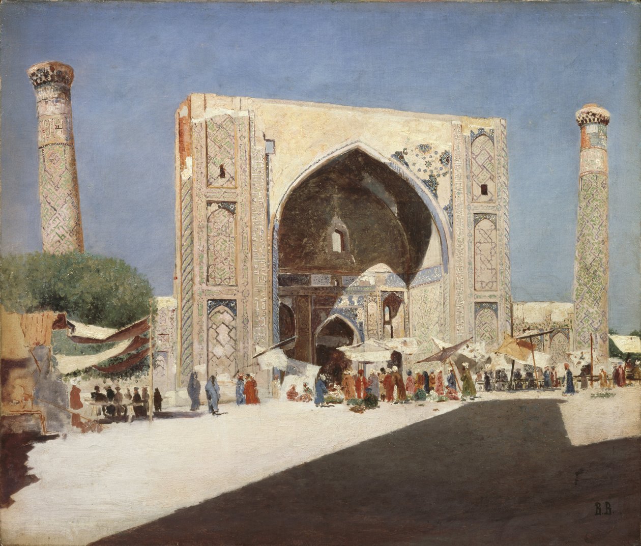 سمرقند ، 1869-1870 بواسطة Vasili Vasilievich Vereshchagin