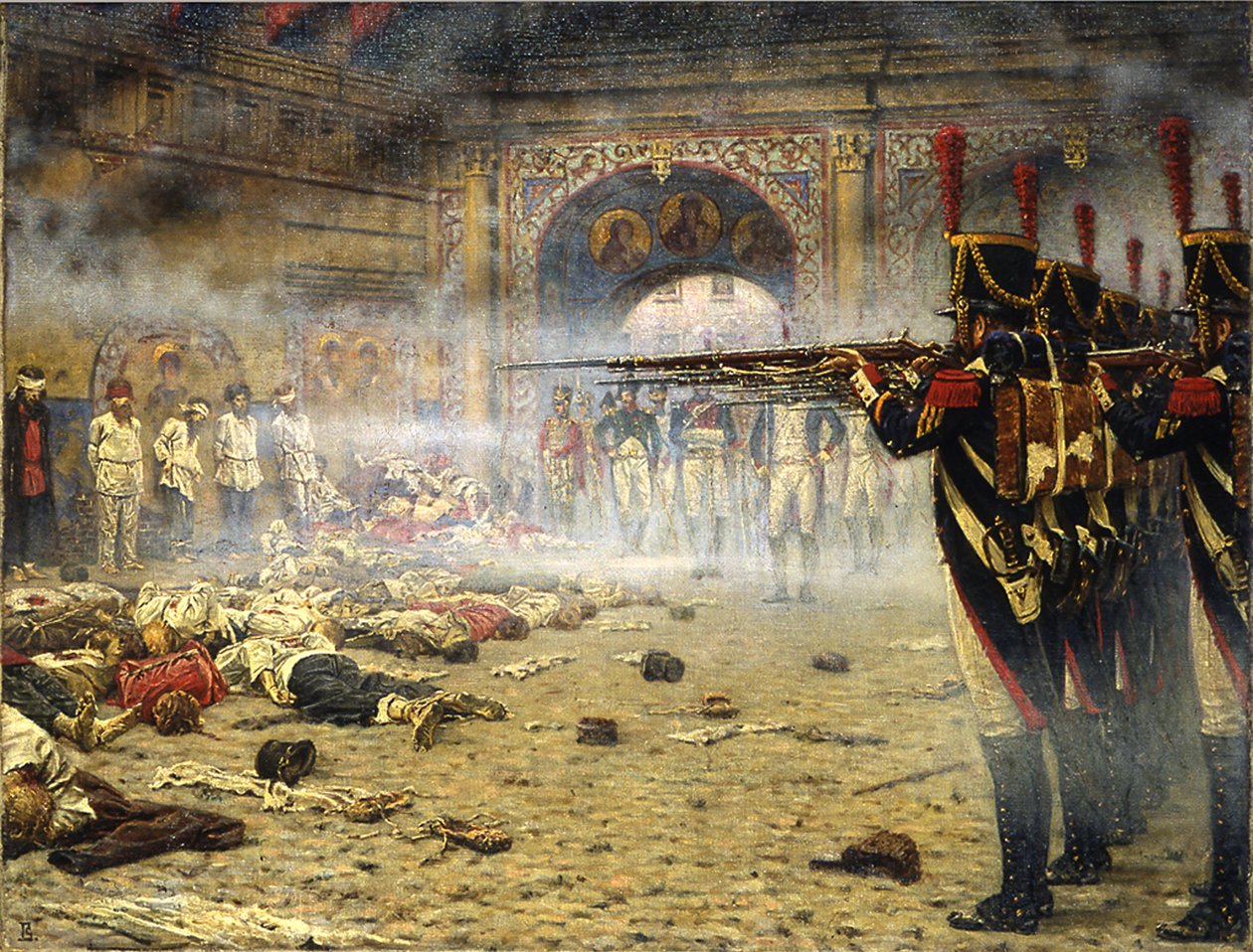الفرنسيون في موسكو ، 1897-1898 بواسطة Vasili Vasilievich Vereshchagin