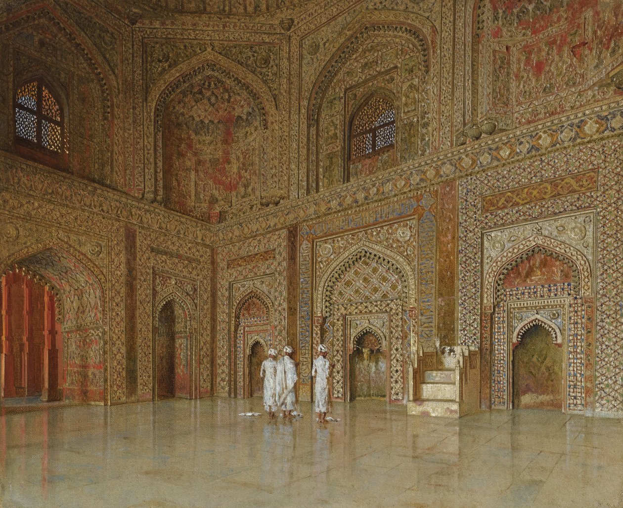 مسجد فاتحبور سيكري بواسطة Vasili Vasilievich Vereshchagin