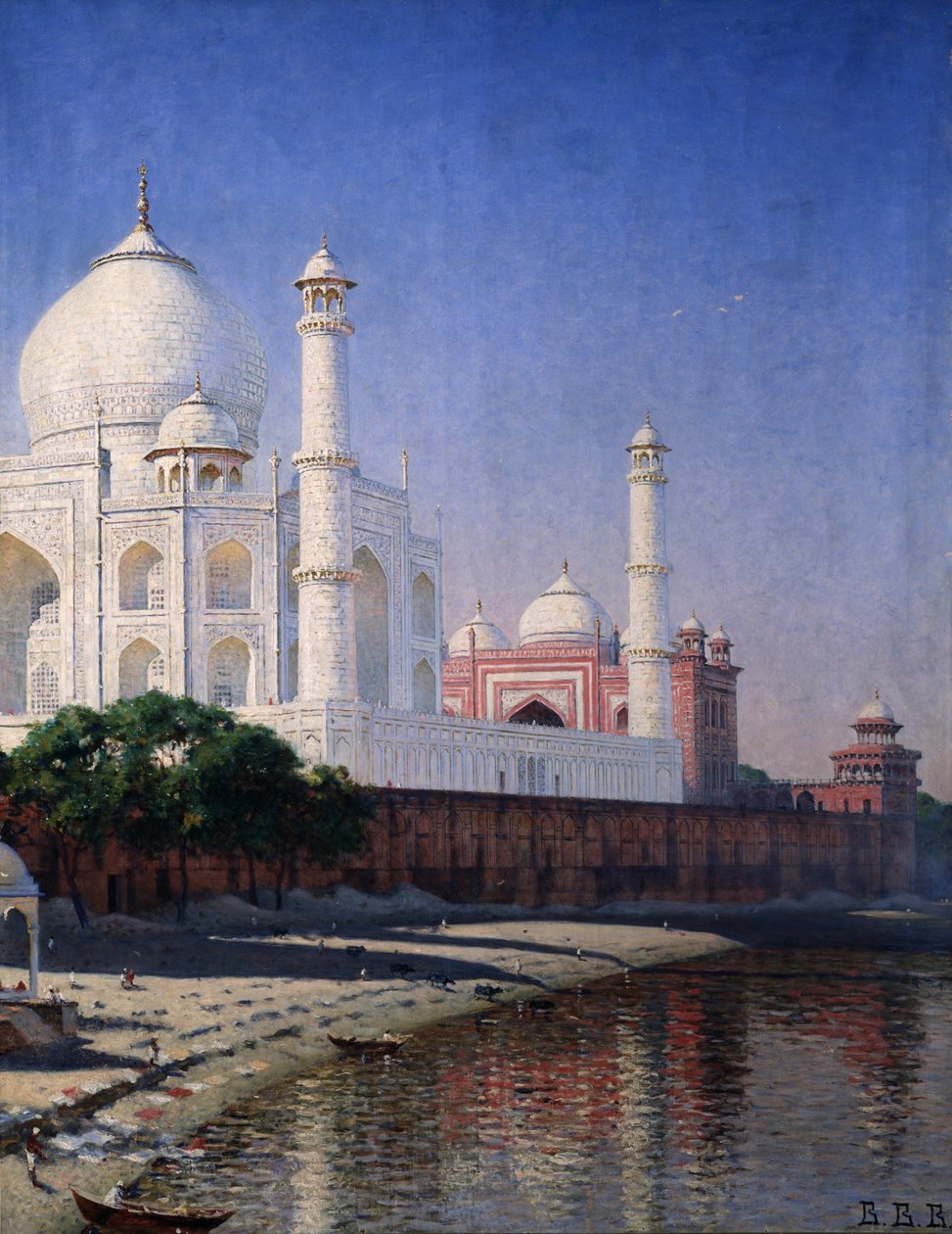 تاج محل بأجرا بواسطة Vasili Vasilievich Vereshchagin