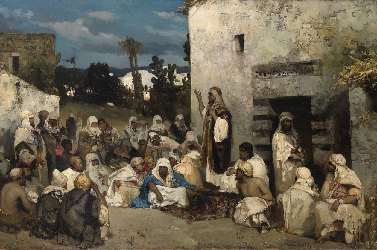 الخطبة في كفرناحوم بواسطة فاسيلي كوتاربينسكي
