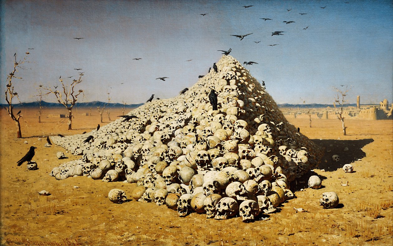 تأليه الحرب بواسطة Vasili Vasilievich Vereshchagin