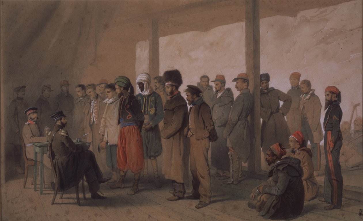 الاستجواب 1855 بواسطة جورج فيلهلم تيم