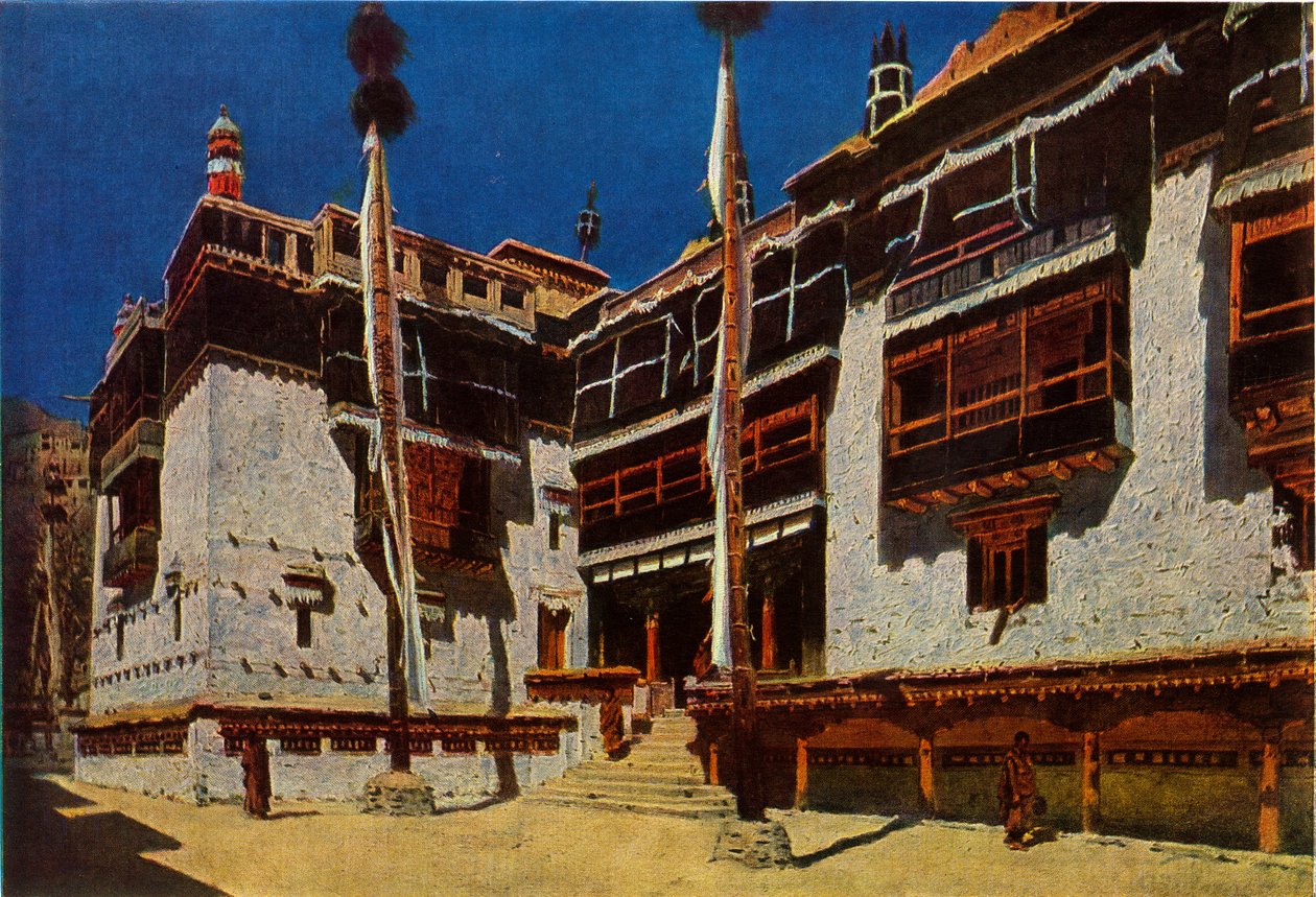 دير Hemis في Ladakh ، 1875 ، 1965. بواسطة فاسيلي فيريشاجين