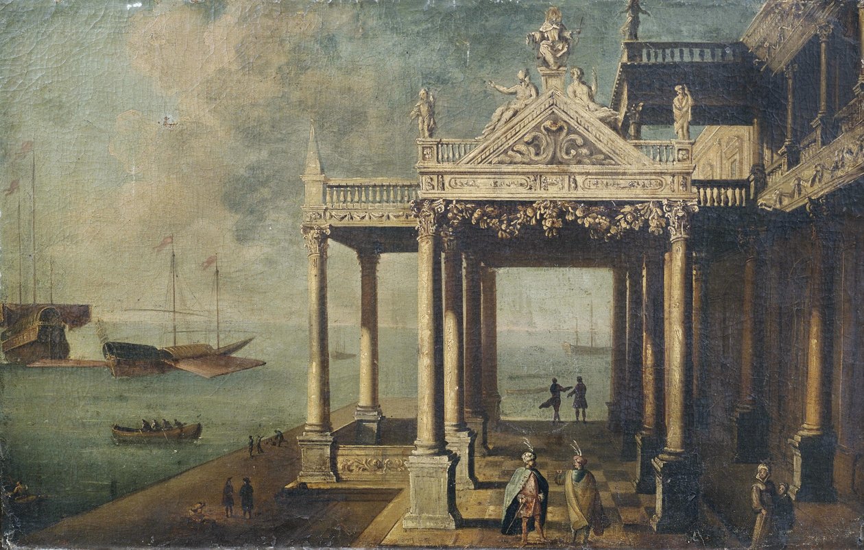 capriccio العمارة بواسطة البندقية