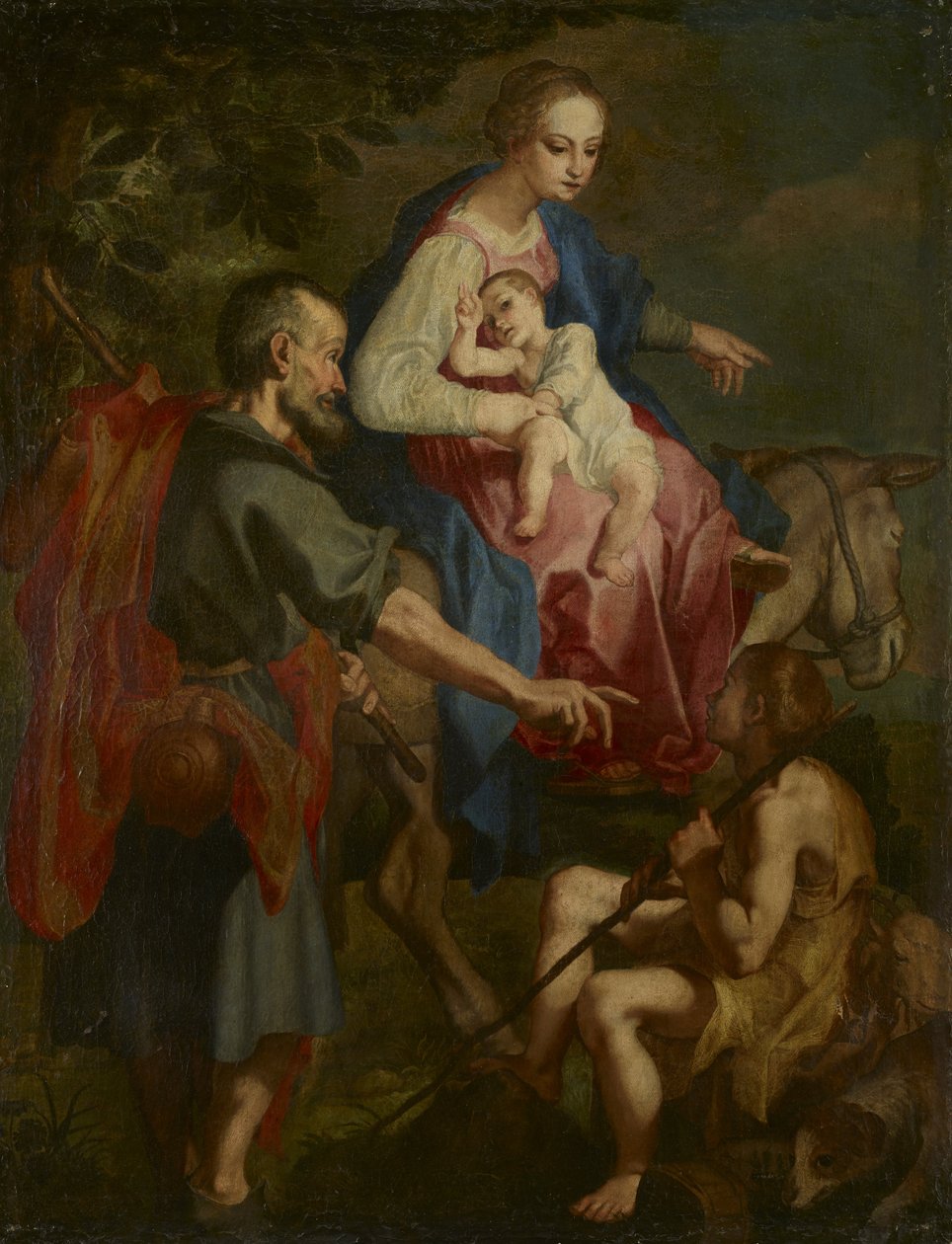 الرحلة إلى مصر بواسطة Ventura di Arcangelo Salimbeni