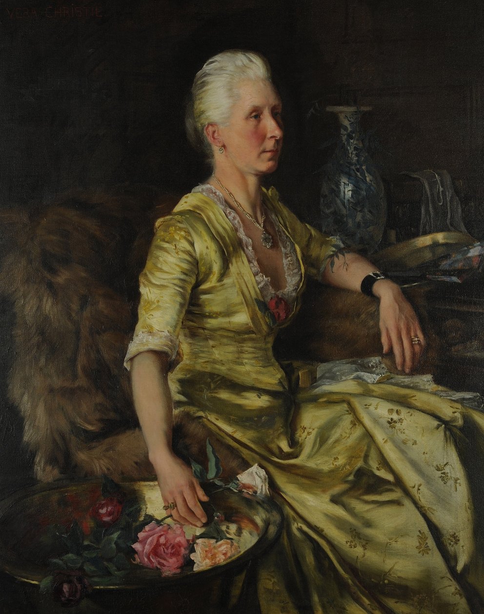 إيزابيلا دوروثيا مونسي-هيغيت ، c.1894 بواسطة فيرا كريستي