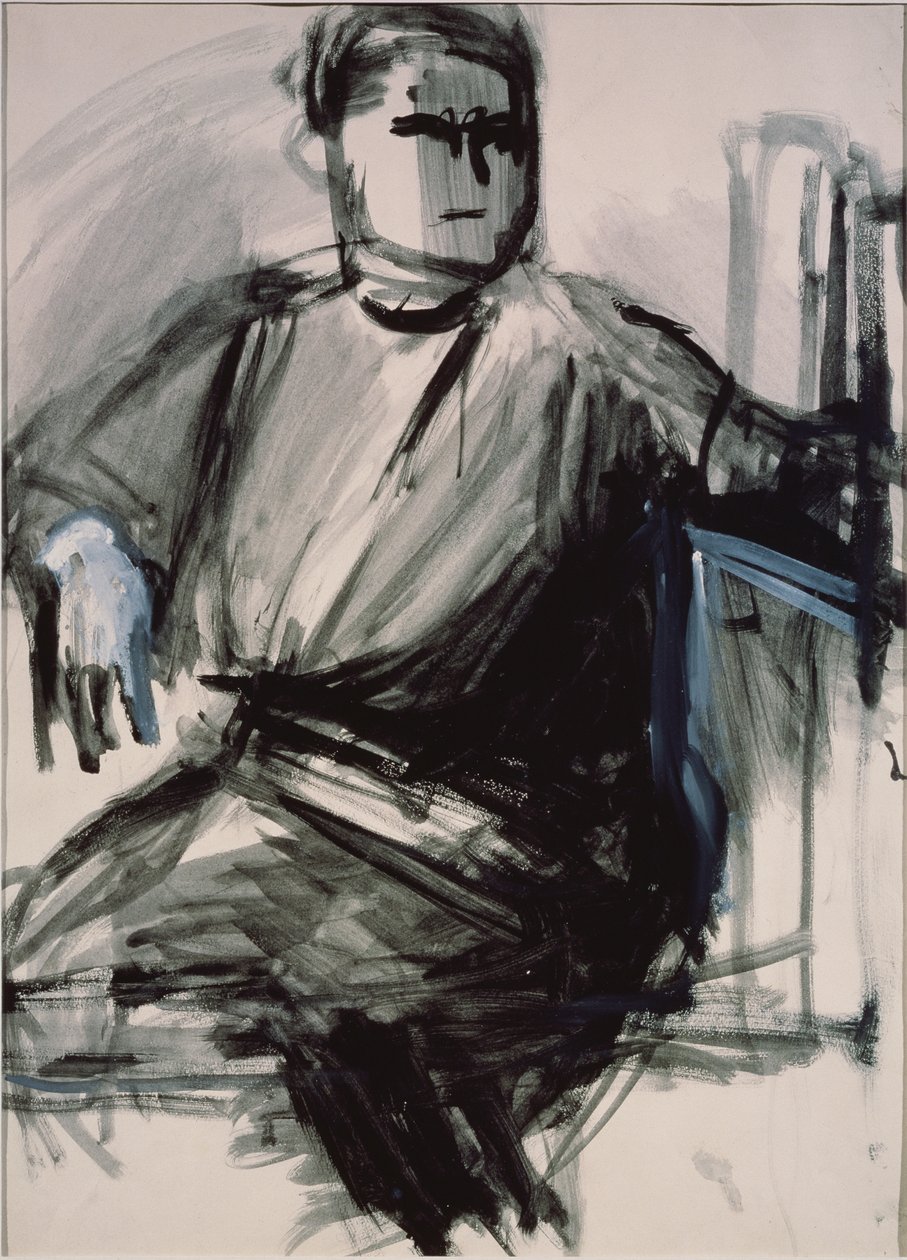 بورتريه ذاتي 1934 بواسطة Vera Mikhailovna Yermolayeva
