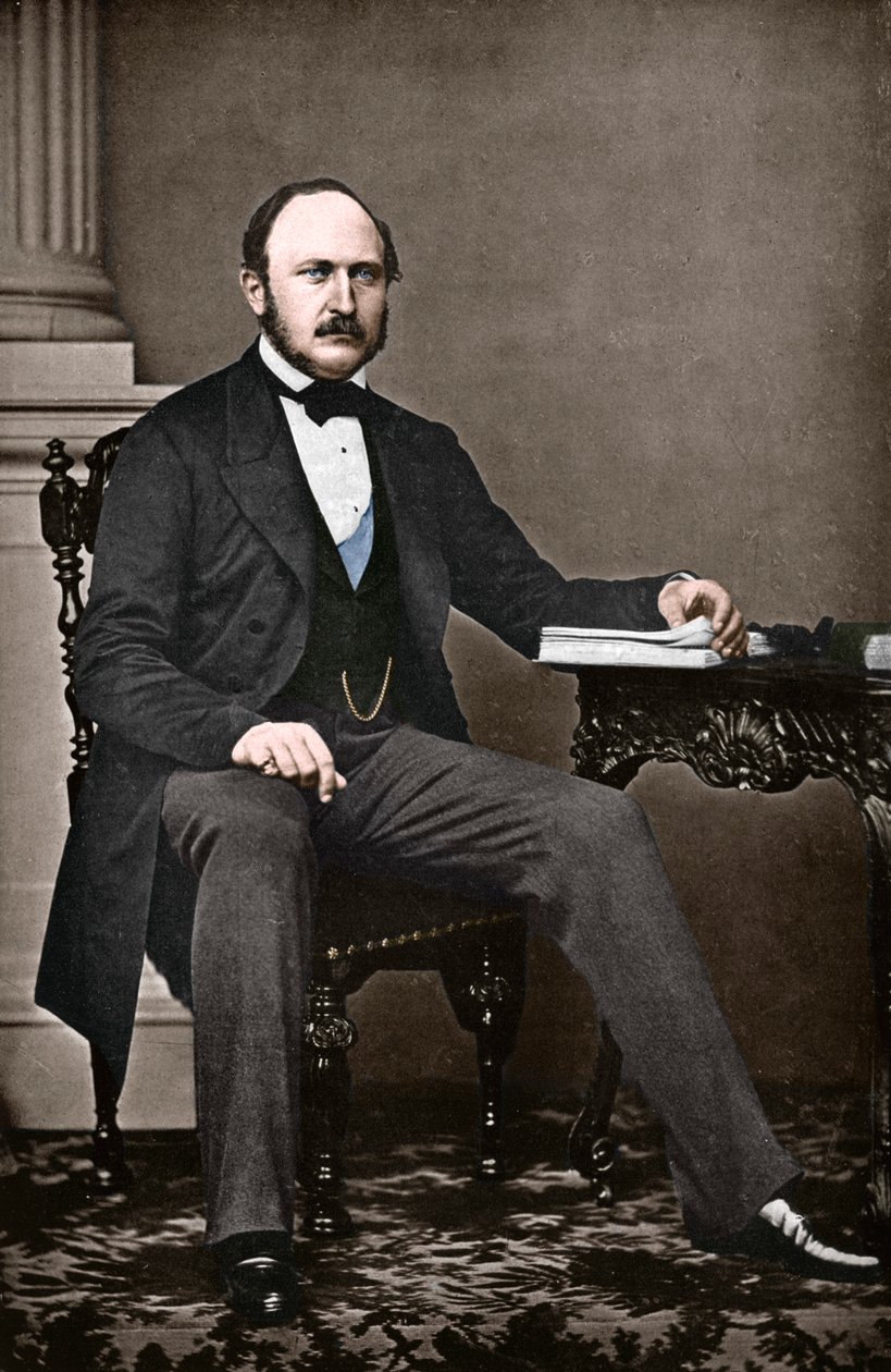 الصورة الأخيرة لألبرت ، الأمير كونسورت ، 1861. بواسطة فيرنون هيث