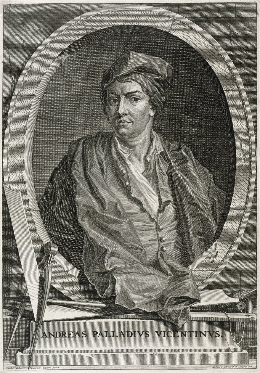 أندريا بالاديو (1508-80) منقوش بواسطة برنارد بيكارت (1673-1733) 1716 بواسطة باولو فيرونيز