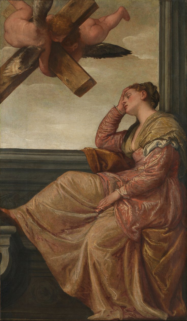 حلم سانت هيلانة ، 1570 بواسطة باولو فيرونيز