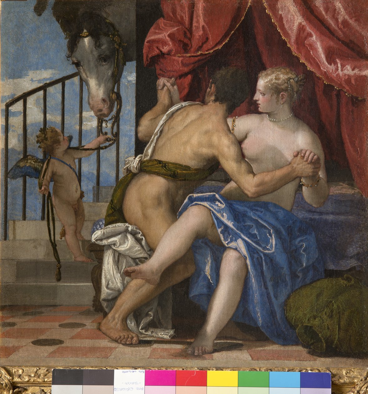 فينوس والمريخ ، c.1575-80 بواسطة فيرونيز
