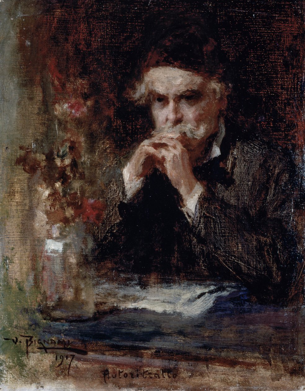 Self-portrait بواسطة فيسباسيانو بينجامي