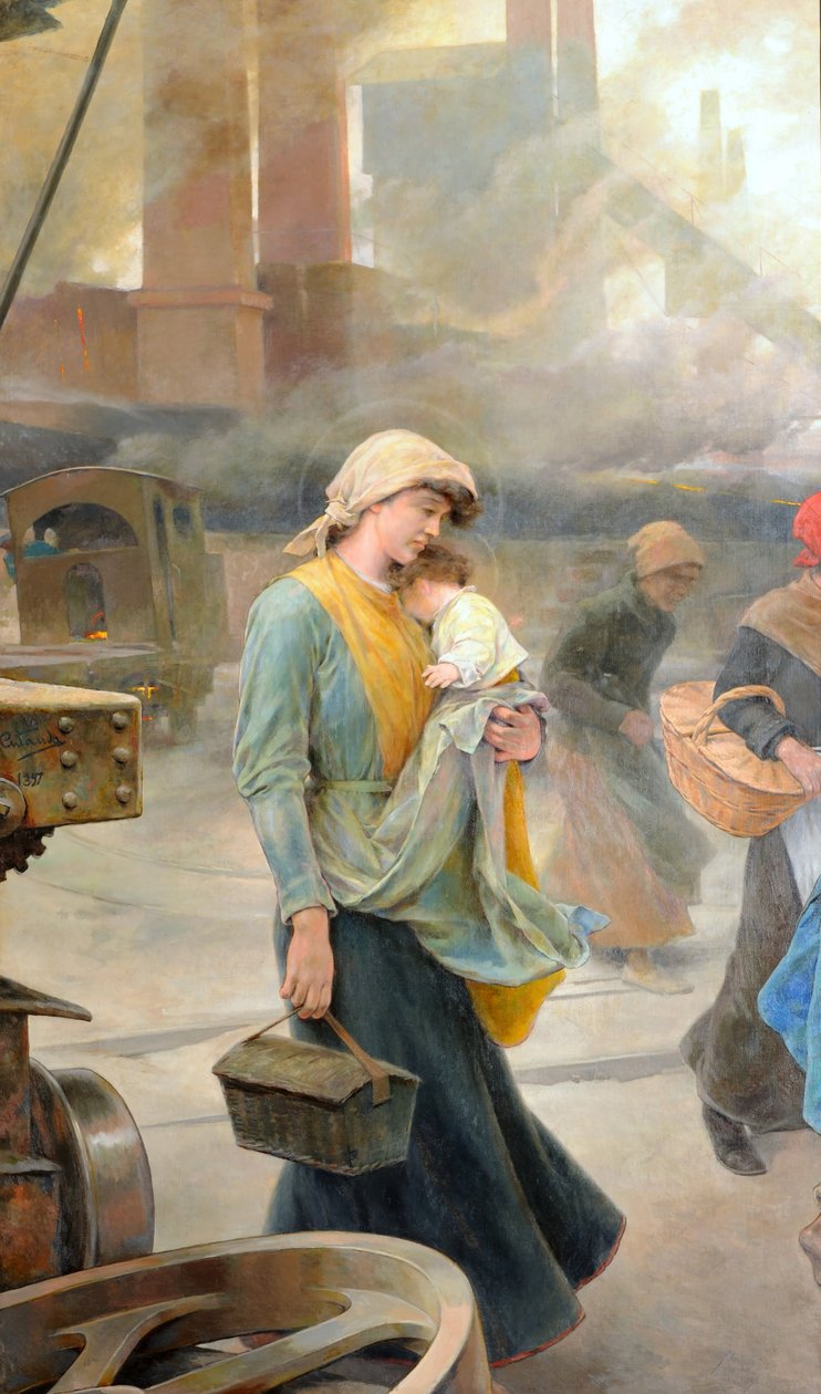 وهم أو عذراء عاملة بواسطة Vicente Cutanda y Toraya