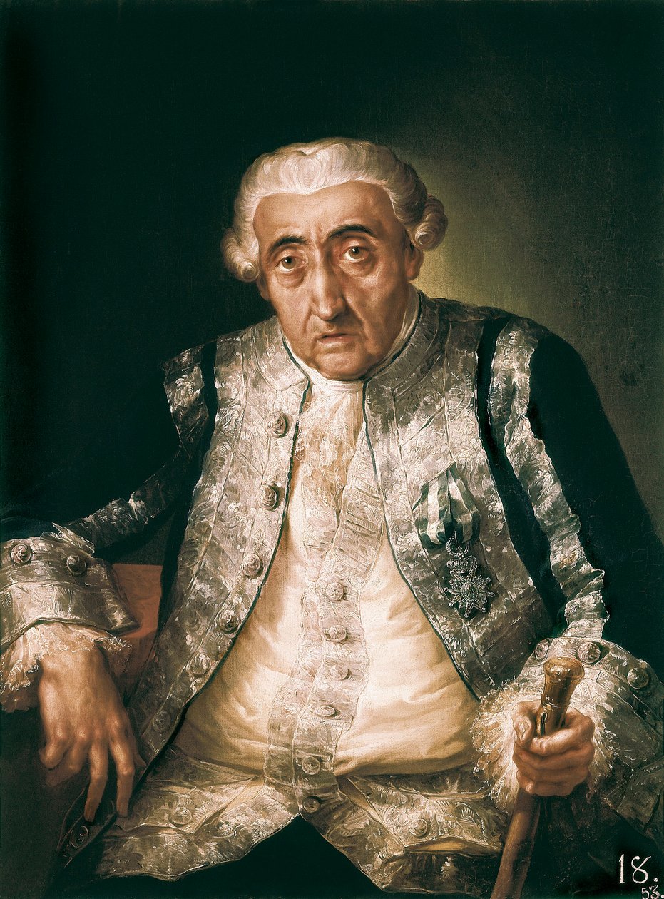 صورة كايتانو دي أوربينا إي أورتيز دي زاراتي ، ج. 1801 (زيت على قماش) بواسطة فيسنتي لوبيز إي بورتانا