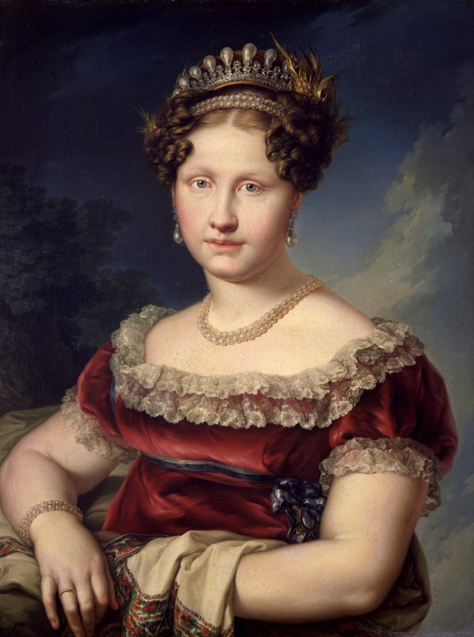 الأميرة لويزا كارلوتا من نابولي وصقلية 1804-1844 بواسطة فيسنتي لوبيز إي بورتانا