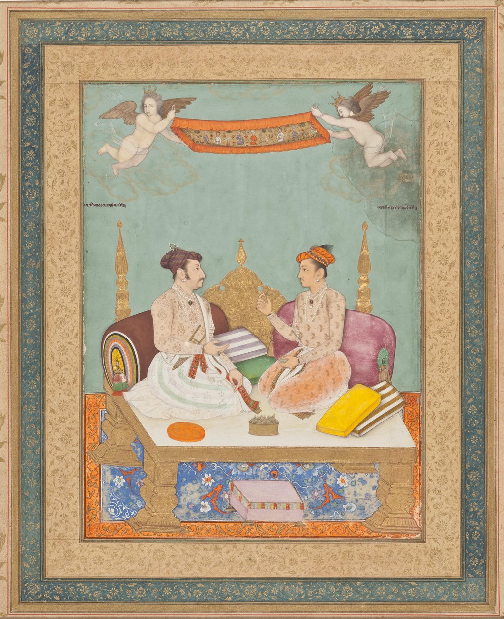 مهراجا جاي سينغ من Amber و Maharaja Gaj Singh من ماروار بواسطة فيتسيرا
