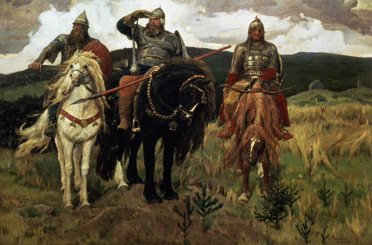 فرسان المحارب ، 1881-1898 بواسطة فيكتور ميخائيلوفيتش فاسنيتسوف