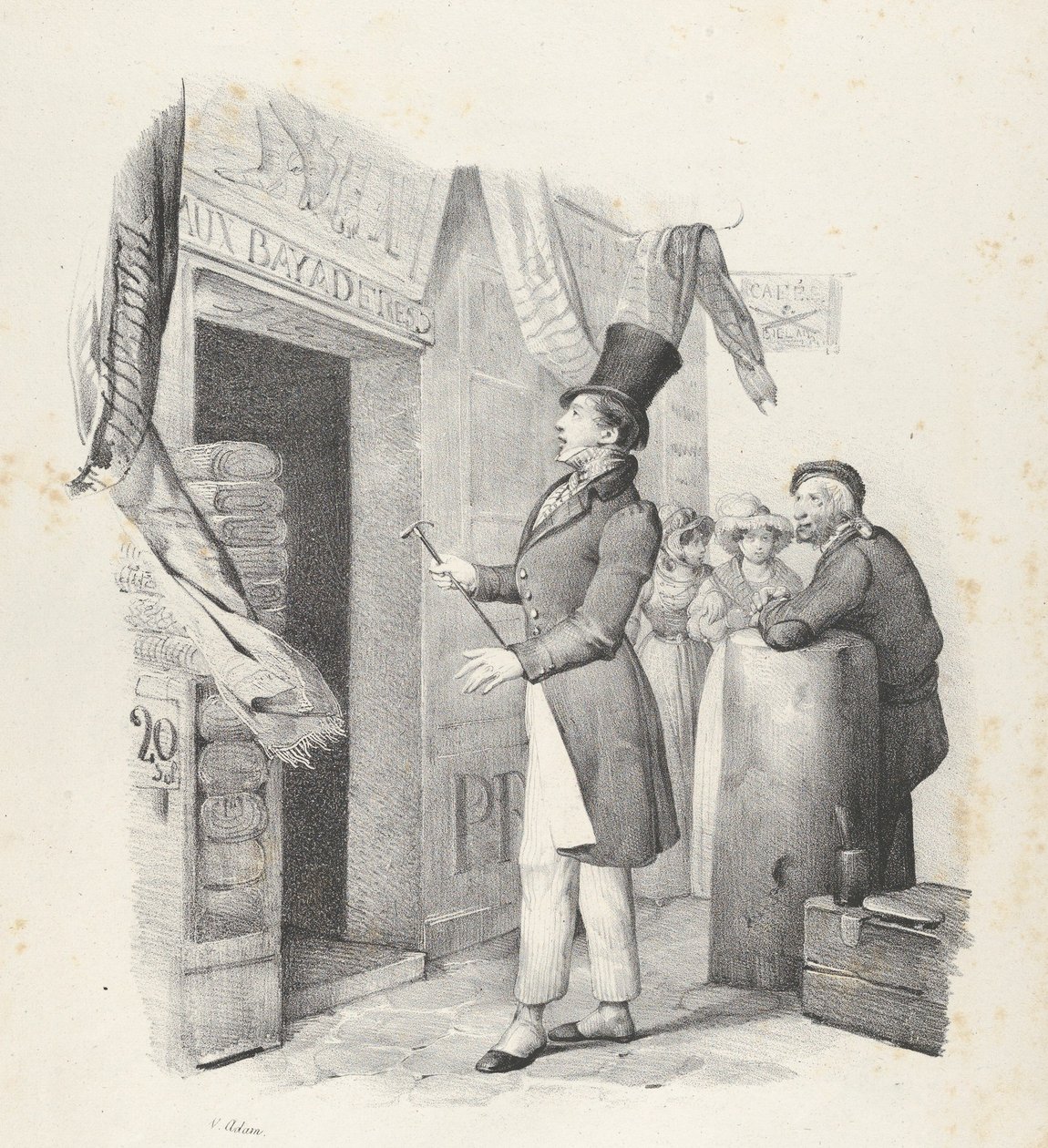 الفصل. III: C'est Superbe! كم هو رائع! 1824. بواسطة فيكتور آدم