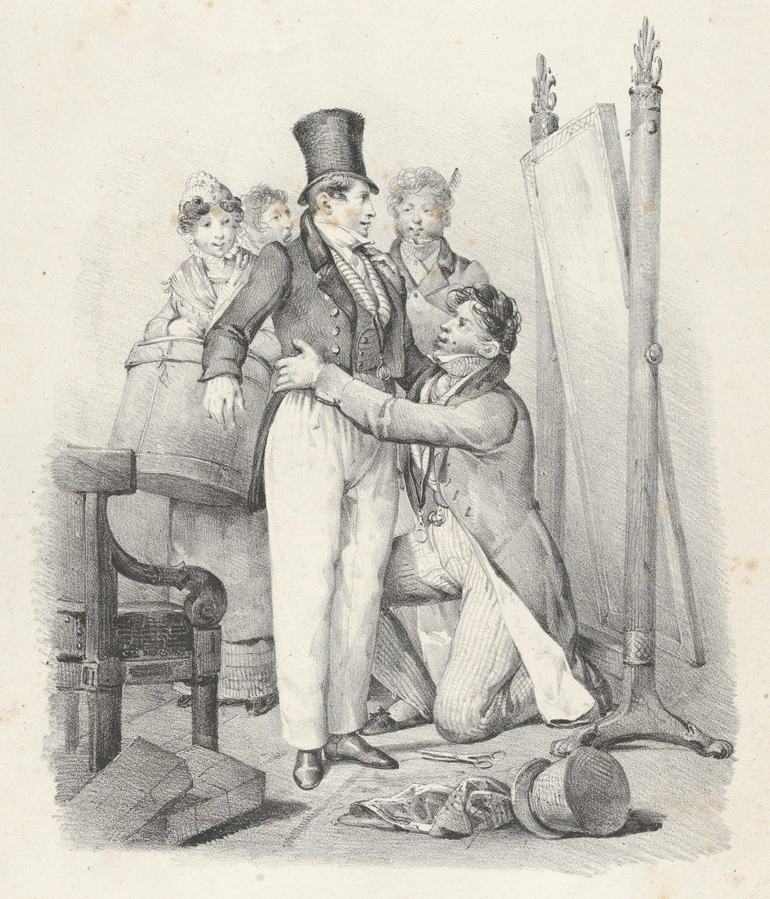 الفصل. الثاني: لم أعد أعرف نفسي لم أعد أعرف نفسي ، 1824. بواسطة فيكتور آدم