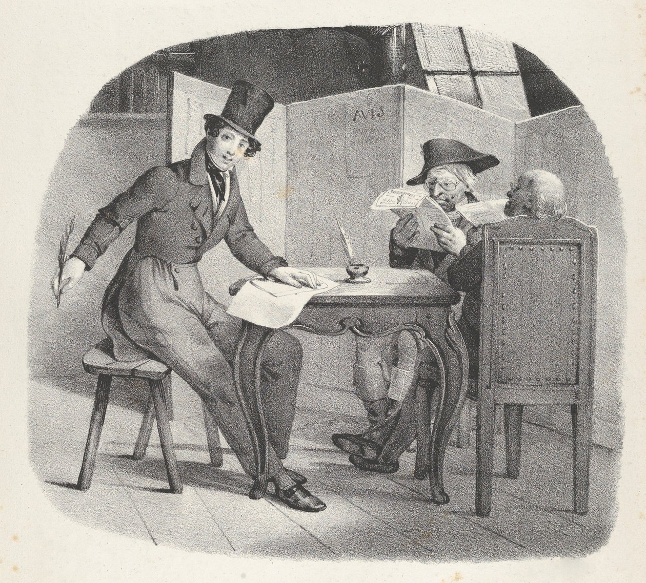 الفصل. الخامس عشر: اكتب إلى كتابات فييل للمسنين ، 1824. بواسطة فيكتور آدم