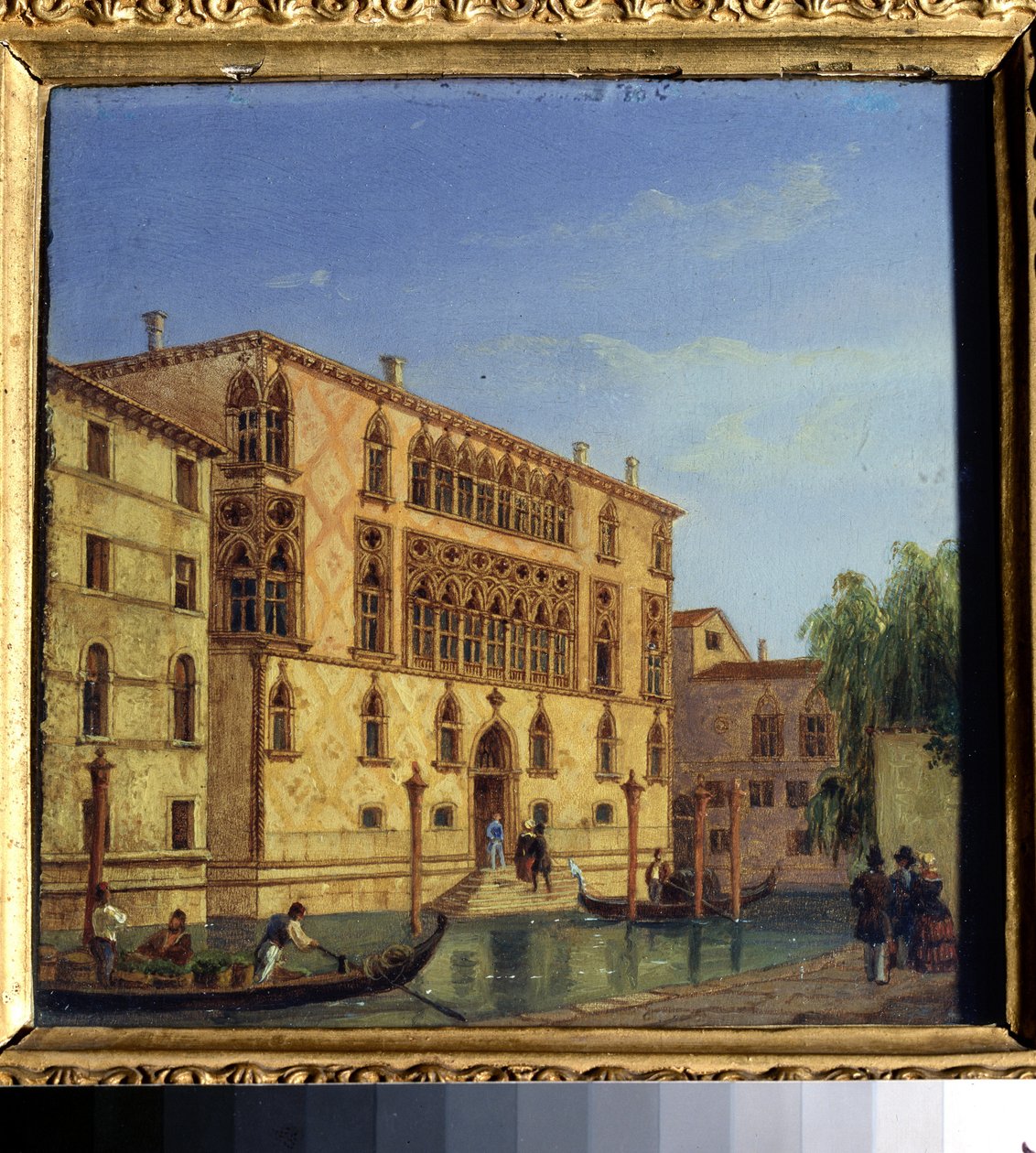 "Vue de Venise: le palais Giovanelli" (مشاهد من البندقية. Palazzo Giovanelli) لوحة رسمها جان فيكتور (جان فيكتور) فنسنت آدم (1801-1867) متحف الدولة للفنون في القرن التاسع عشر ، تولا ، روسيا بواسطة فيكتور آدم