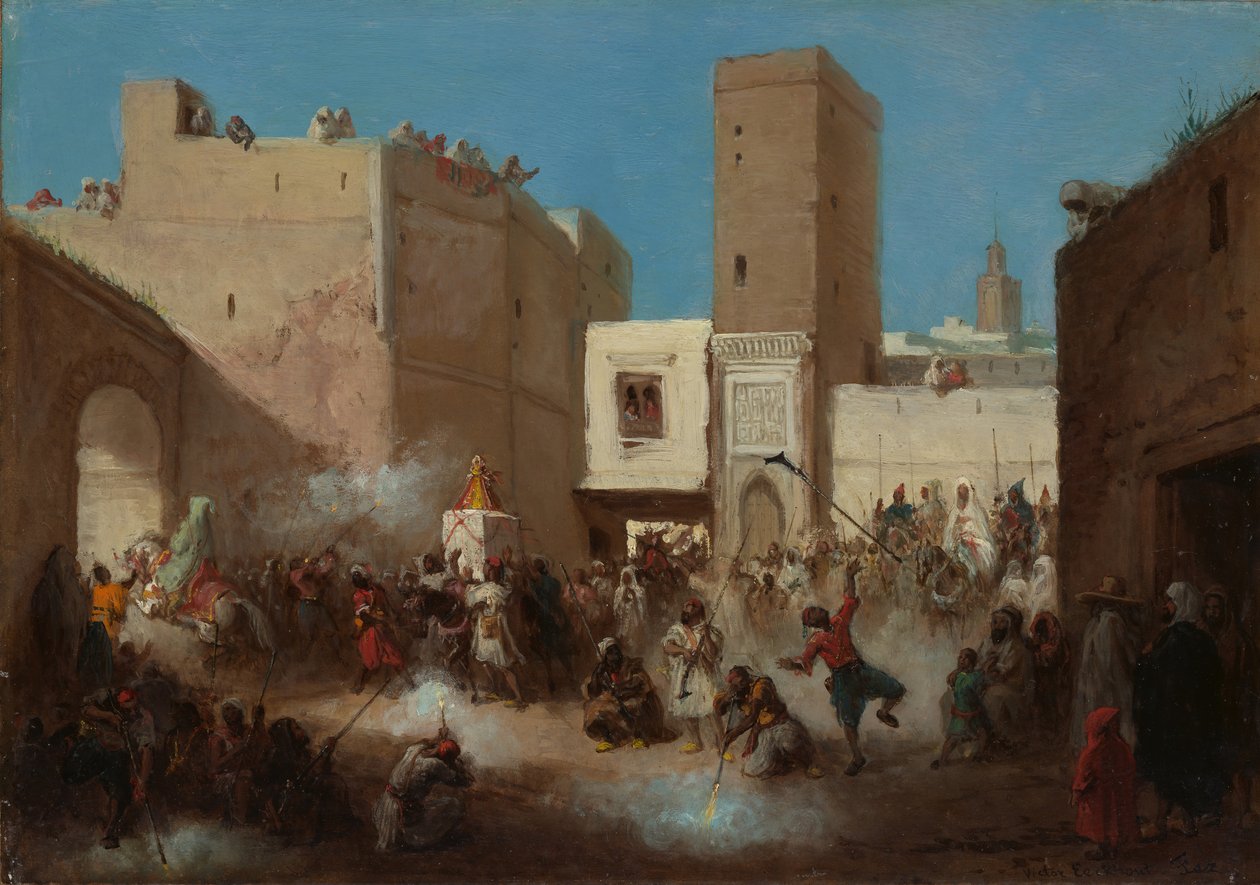 موكب الزفاف. بواسطة فيكتور إيكوت