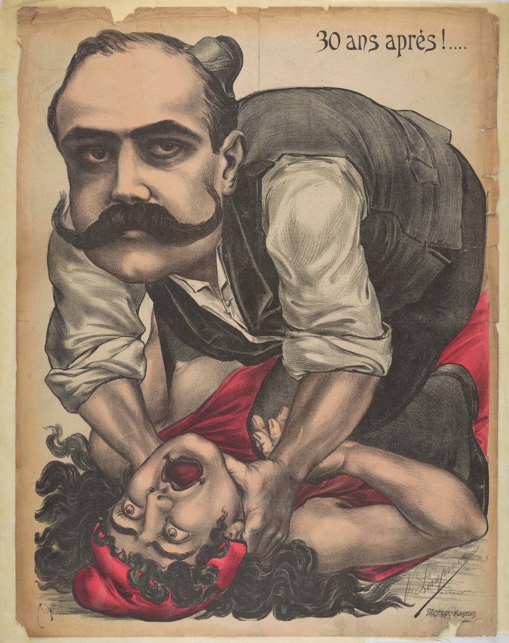 متحف الرعب معرض الرعب: ألفريد دريفوس 1899. بواسطة فيكتور لينبفو