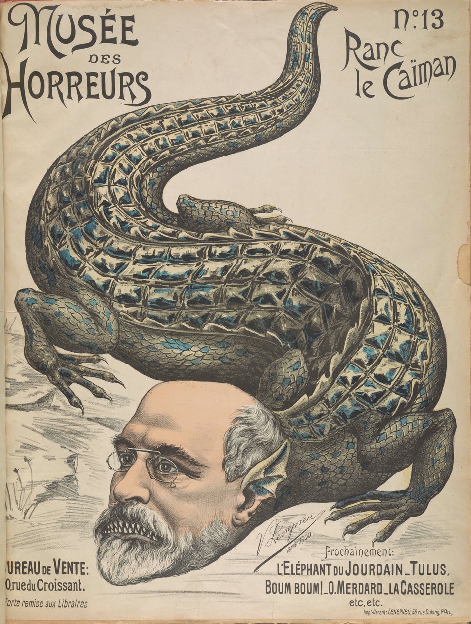 متحف الرعب معرض الرعب: آرثر رانك 1899. بواسطة فيكتور Lenepveu