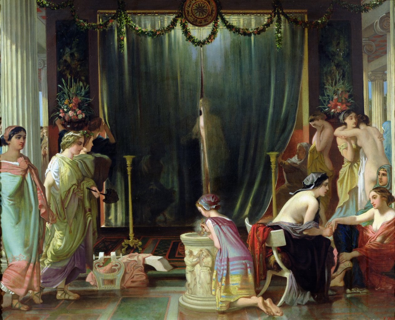 Zeuxis اختيار نموذج لهالين بواسطة فيكتور موتيز