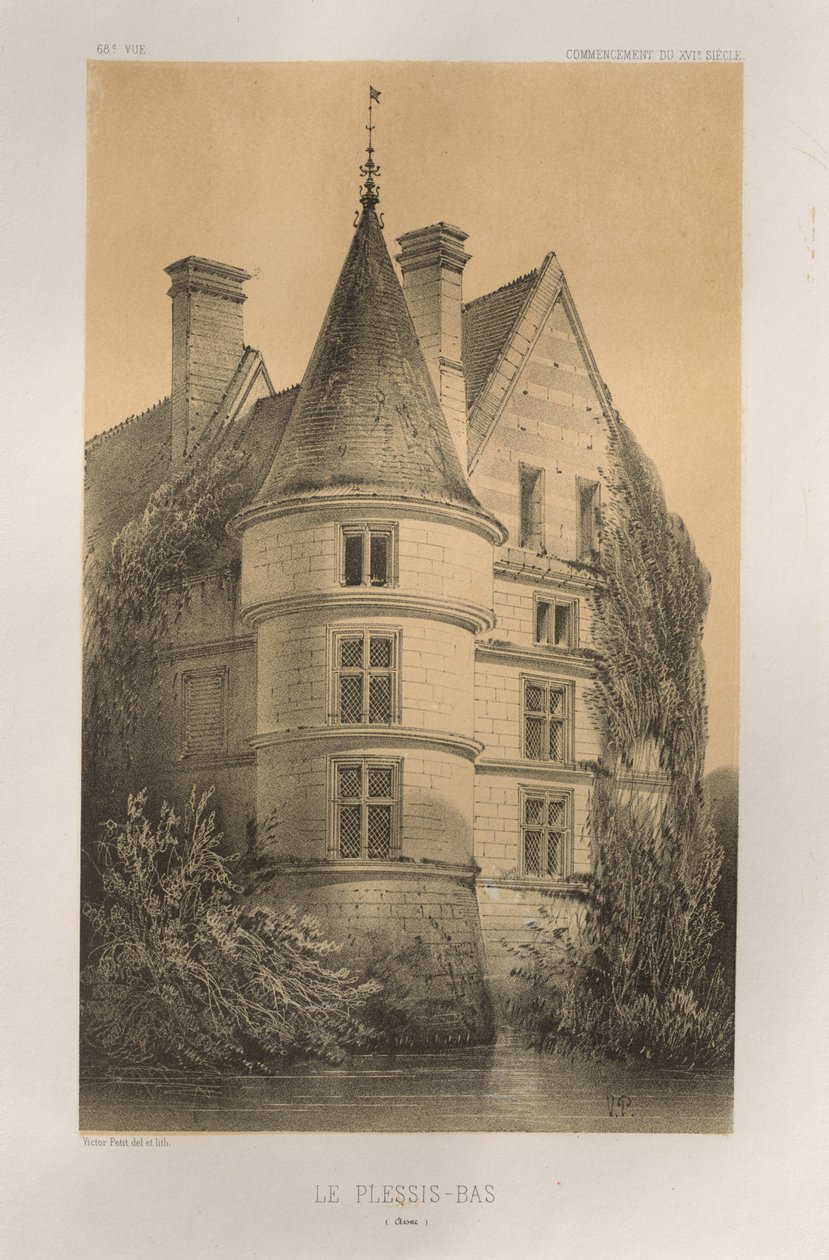 ... رر. 68 ، Le Plessis-Bas Aisne ، 1860. بواسطة فيكتور بيتي