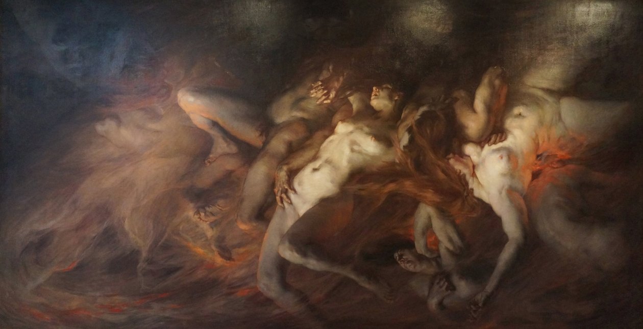 The Voluptuous ، 1889. بواسطة فيكتور بروفيه