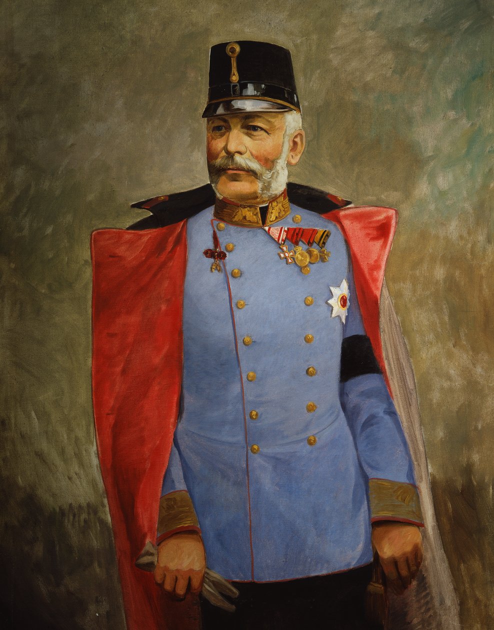 الأرشيدوق فريدريش ، دوق تيشين ، حوالي عام 1916 (زيت على قماش) بواسطة استوديو فيينا نيدومانسكي