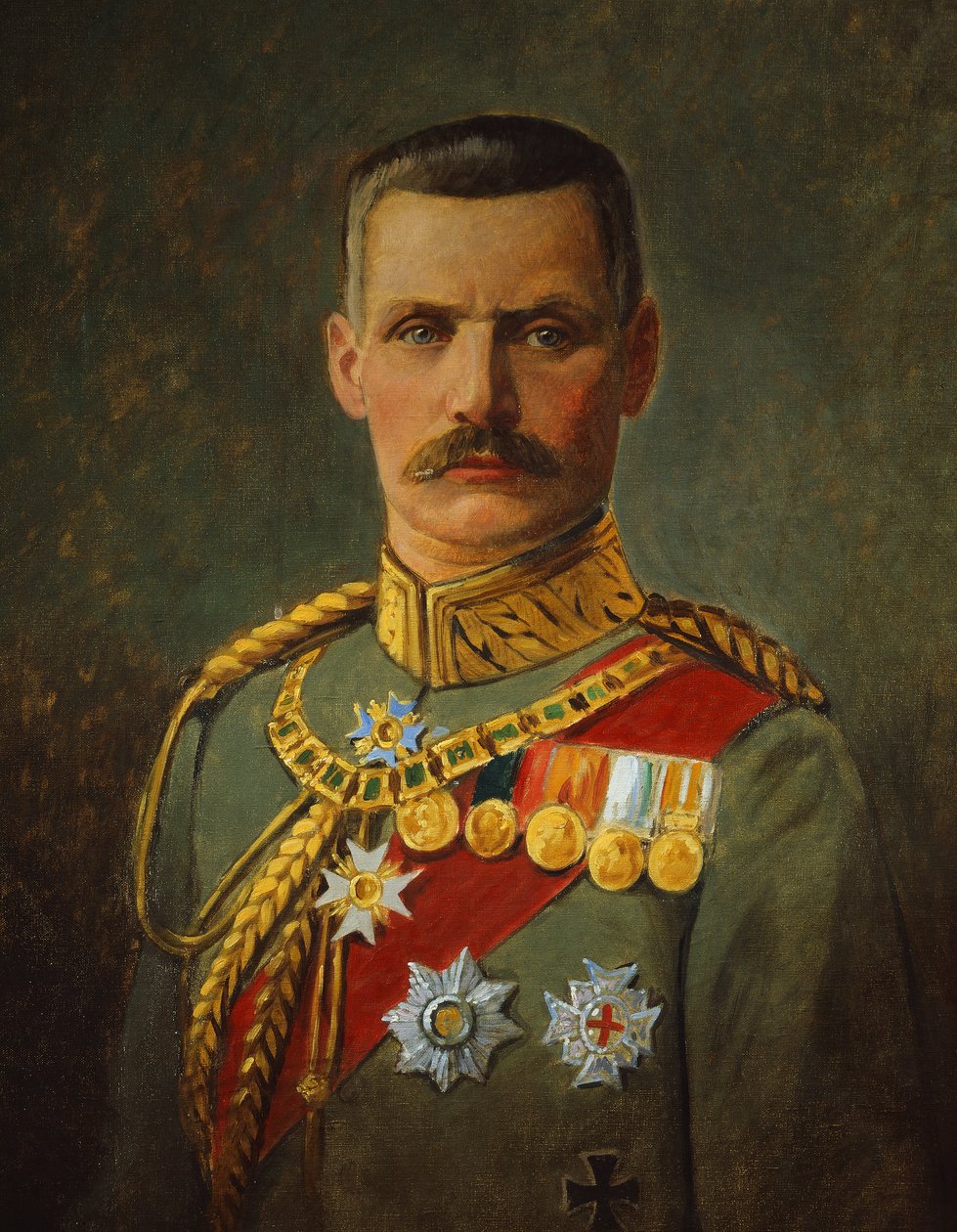 ولي العهد روبريخت من بافاريا ، حوالي عام 1916 (زيت على قماش) بواسطة استوديو فيينا نيدومانسكي