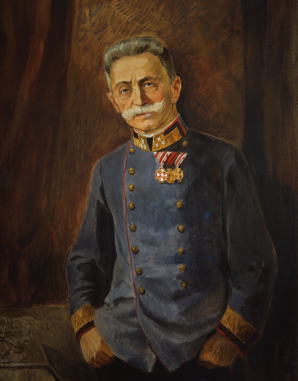 الجنرال فرانز غراف كونراد فون هوتزيندورف ، حوالي عام 1916 (زيت على قماش) بواسطة استوديو فيينا نيدومانسكي