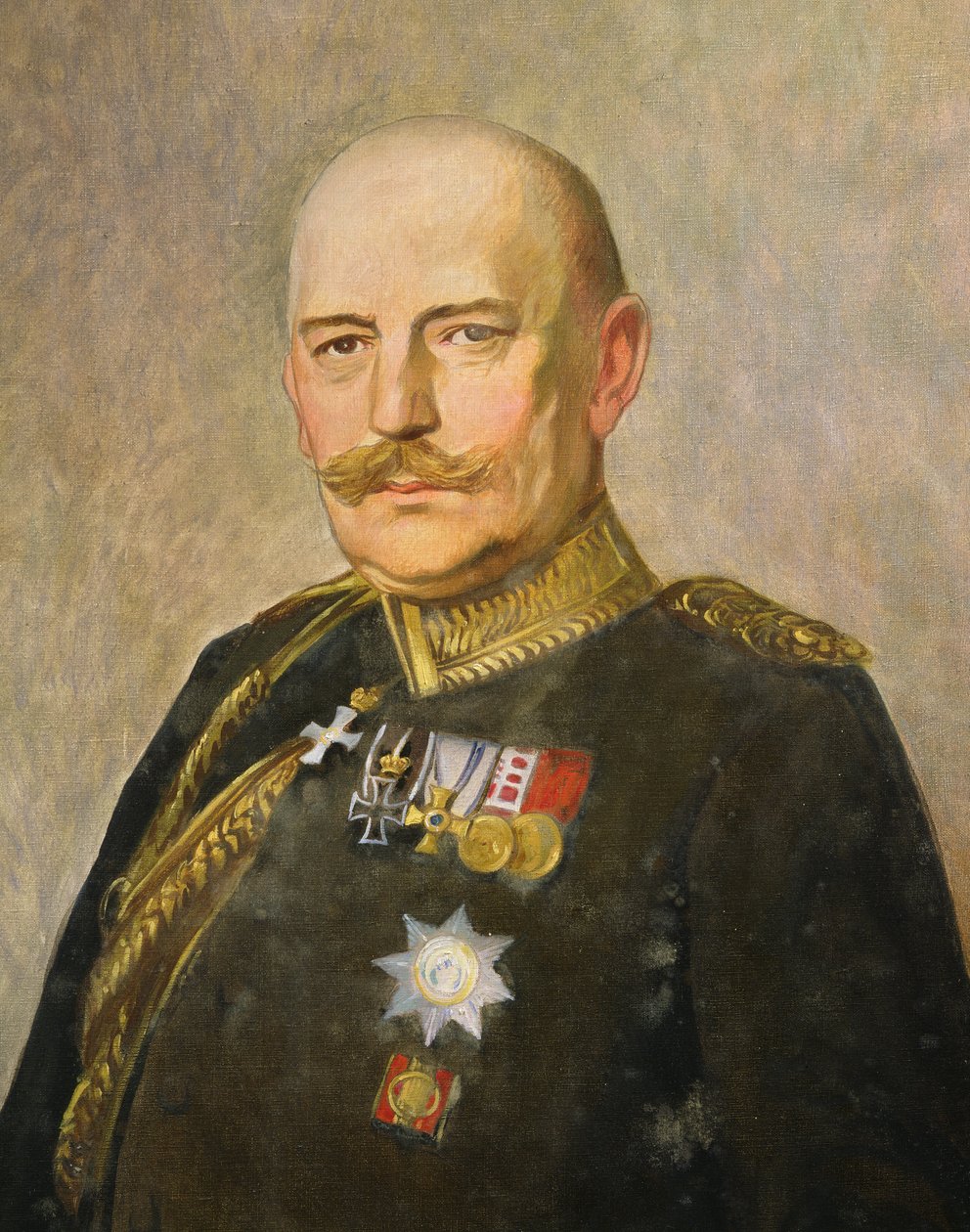 الجنرال هيلموت فون مولتك الأصغر ، حوالي عام 1916 (زيت على قماش) بواسطة استوديو فيينا نيدومانسكي