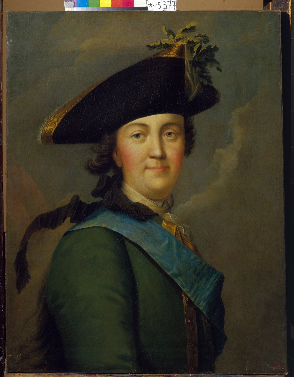 صورة الإمبراطورة كاثرين الثانية في زي حارس الحياة بواسطة Vigilius Erichsen