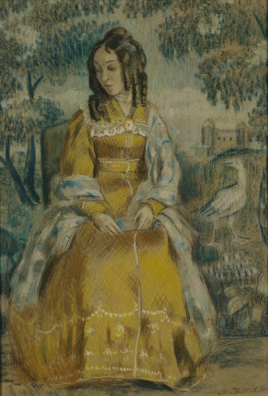 سيدة من نسيج. صورة لناديزدا ستانيوكوفيتش ، 1903 بواسطة فيكتور إلبيديفوروفيتش بوريسوف موساتوف