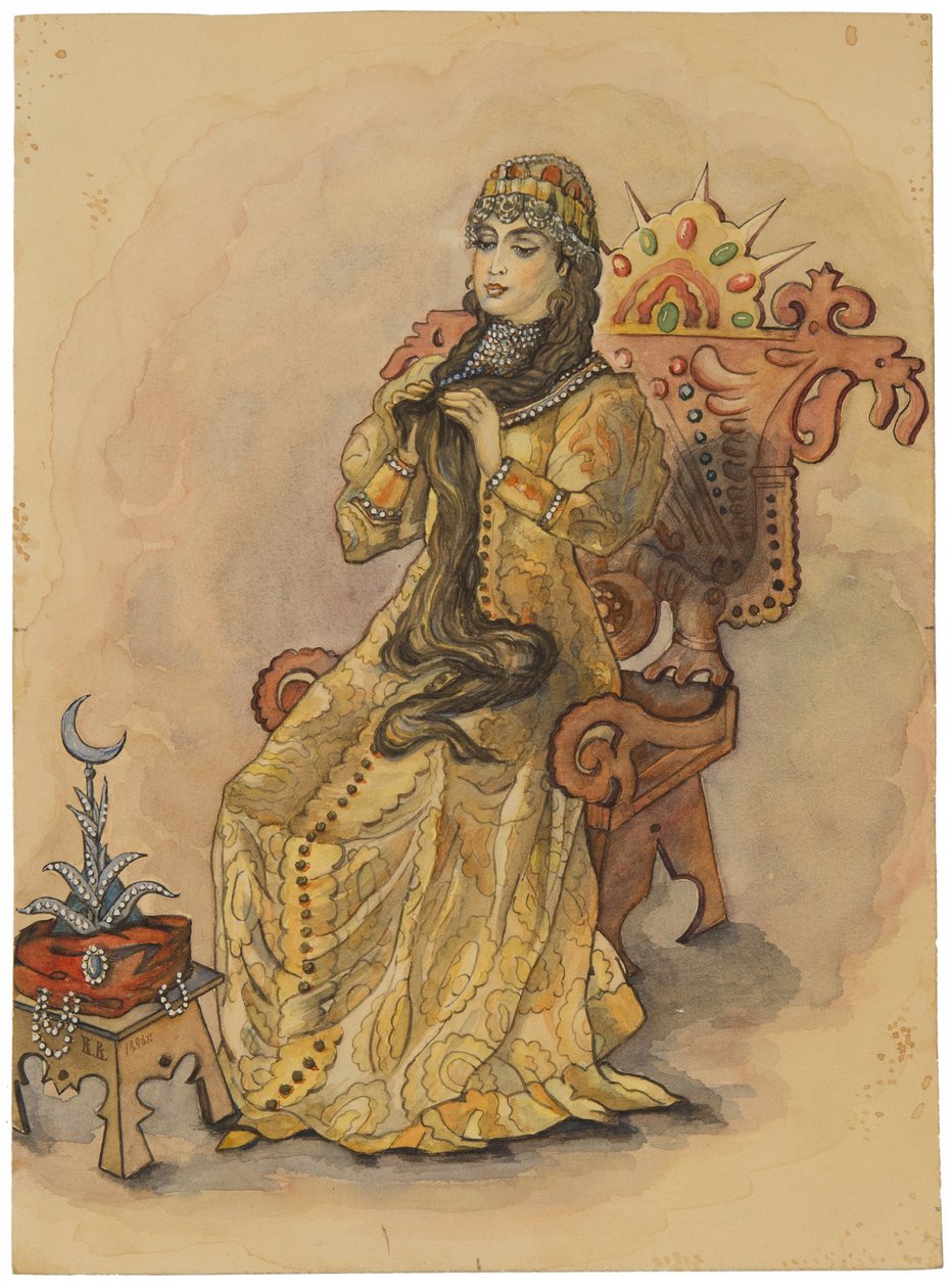 الأميرة التي لم تبتسم لنسميانا عام 1896 بواسطة فيكتور ميخائيلوفيتش فاسنيتسوف