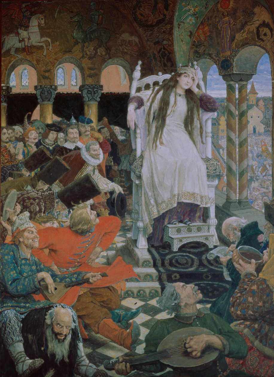 الأميرة التي لم تبتسم نسميانا ، 1914-1916 بواسطة فيكتور ميخائيلوفيتش فاسنيتسوف