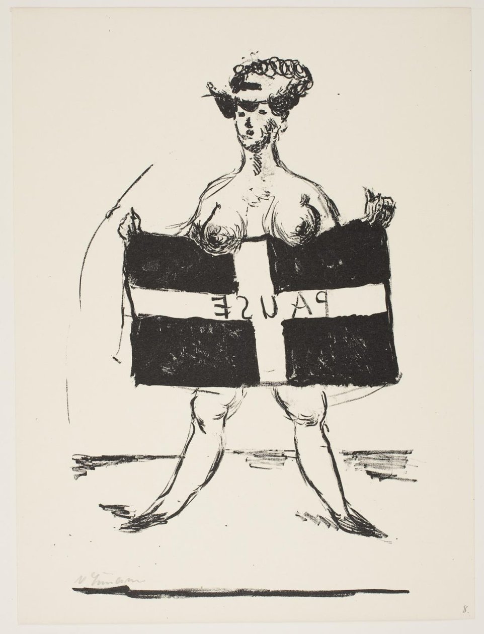 ورقة من "Klingens Kunstnermappe No. 2" بواسطة فيلهلم لوندستروم