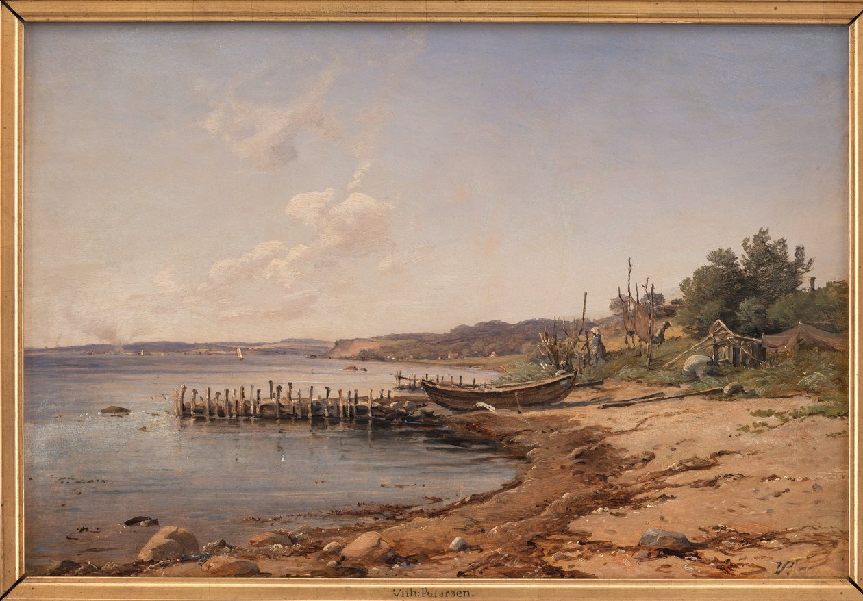 شاطئ بالصوت بواسطة Vilhelm Petersen