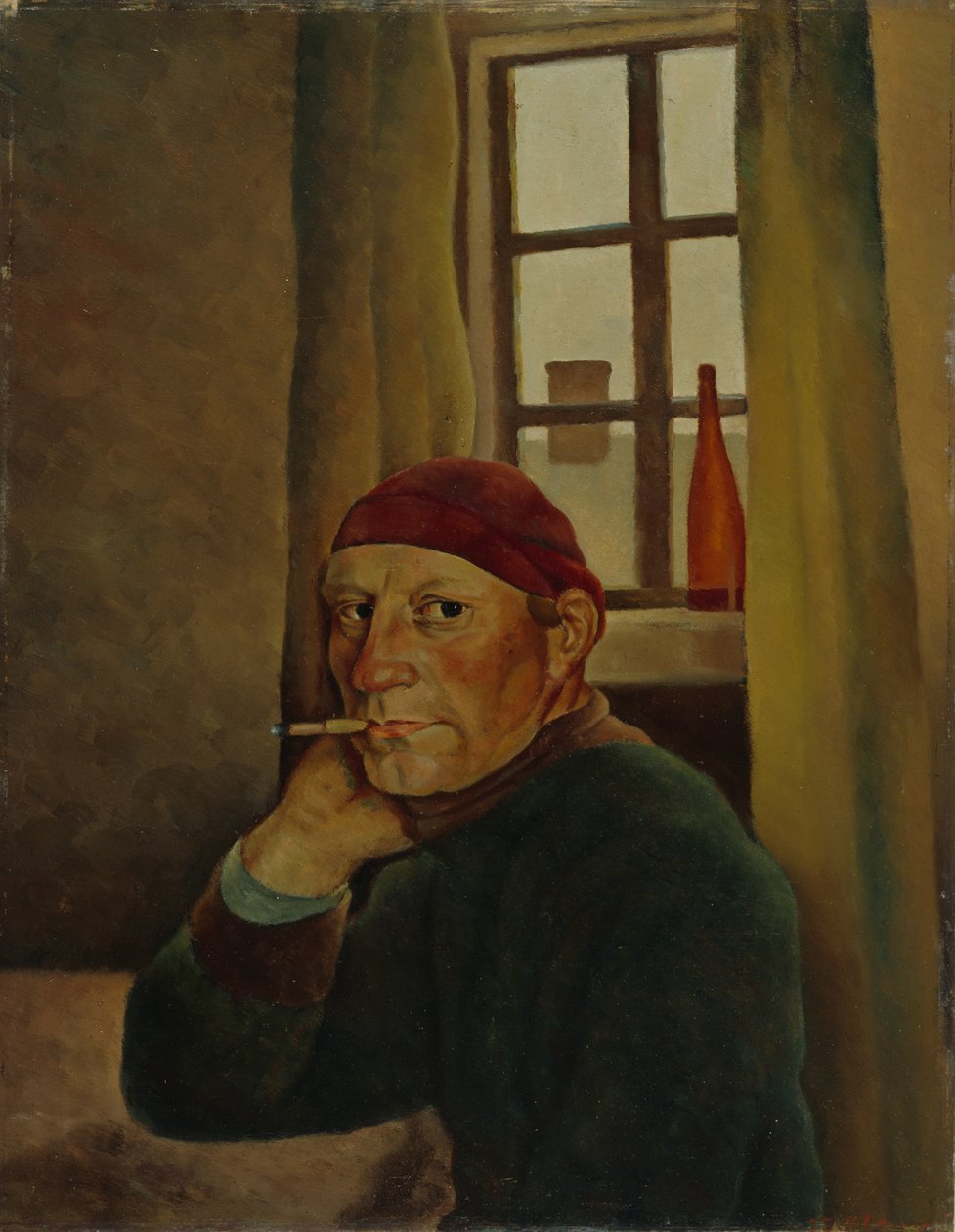 بورتريه ذاتي ، 1933. بواسطة فيلهو لامبي
