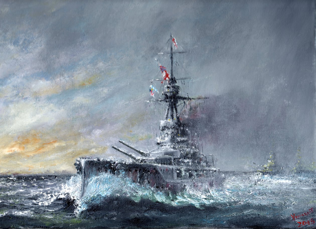 Equal-Speed-Charlie-London ، Jutland 1916، 2015، بواسطة فنسنت الكسندر بوث