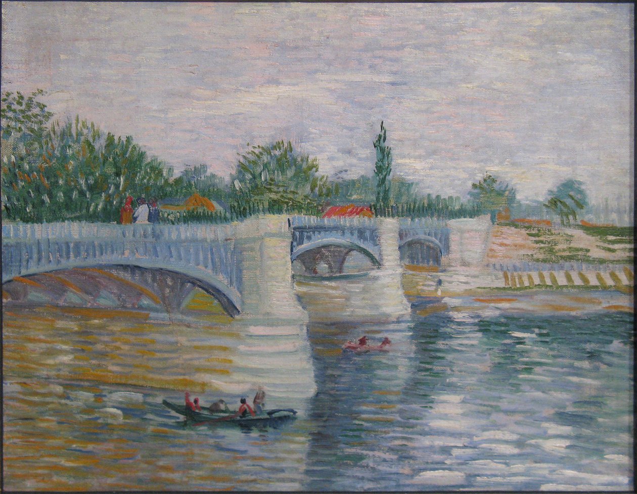 نهر السين من Pont de la Grande Jatte بواسطة فنسنت فان جوخ