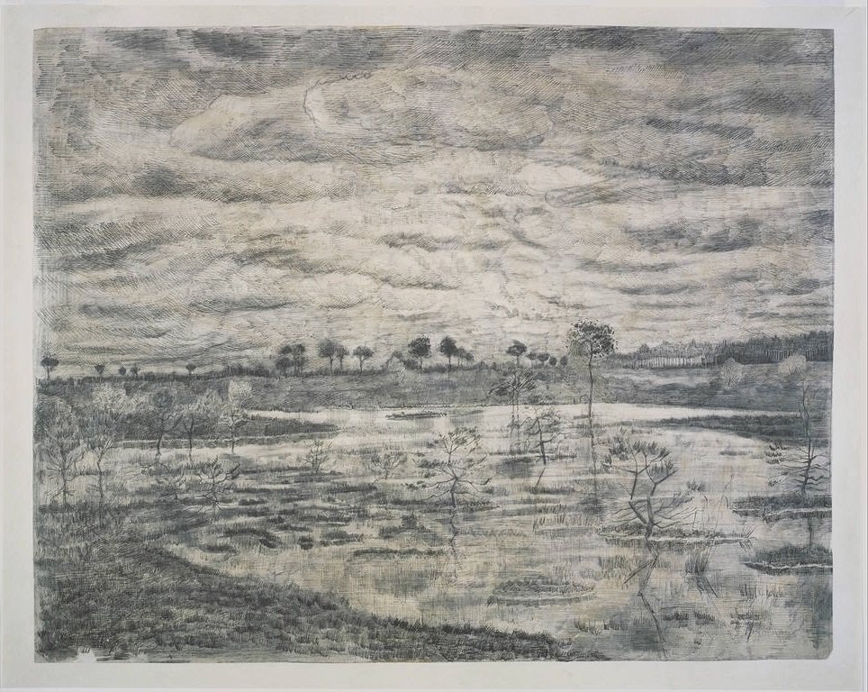 البركة ، 1881 (معرض كندا الوطني) بواسطة فنسنت فان جوخ