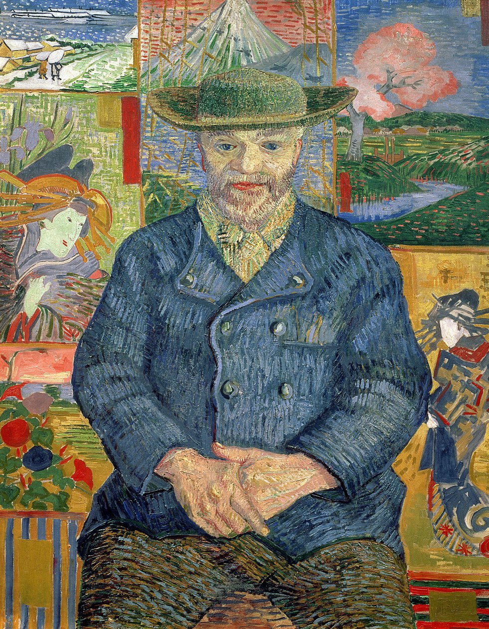 Pere Tanguy (الأب Tanguy) ، 1887-88 بواسطة فنسنت فان جوخ