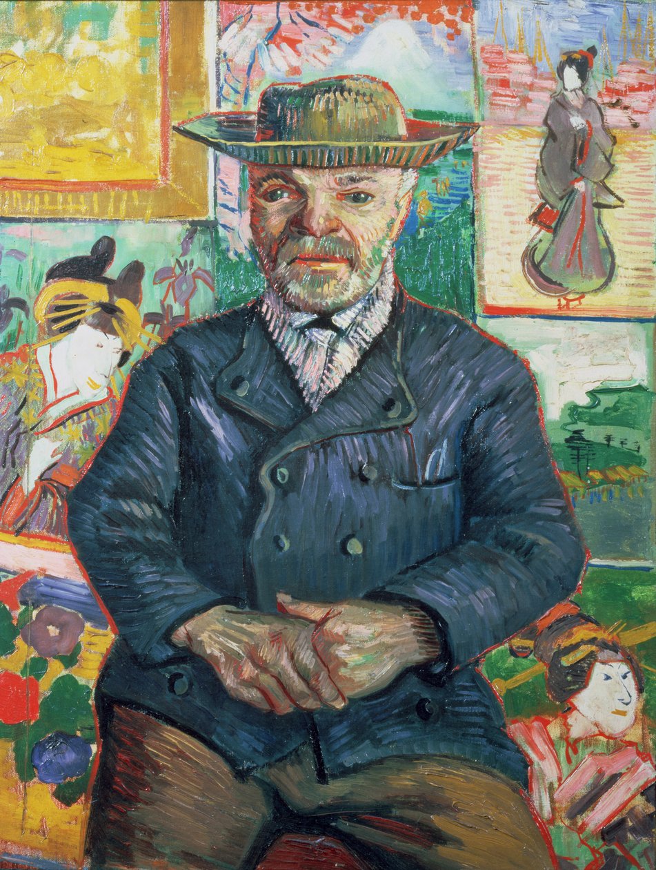 Pere Tanguy ، 1887-88 بواسطة فنسنت فان جوخ