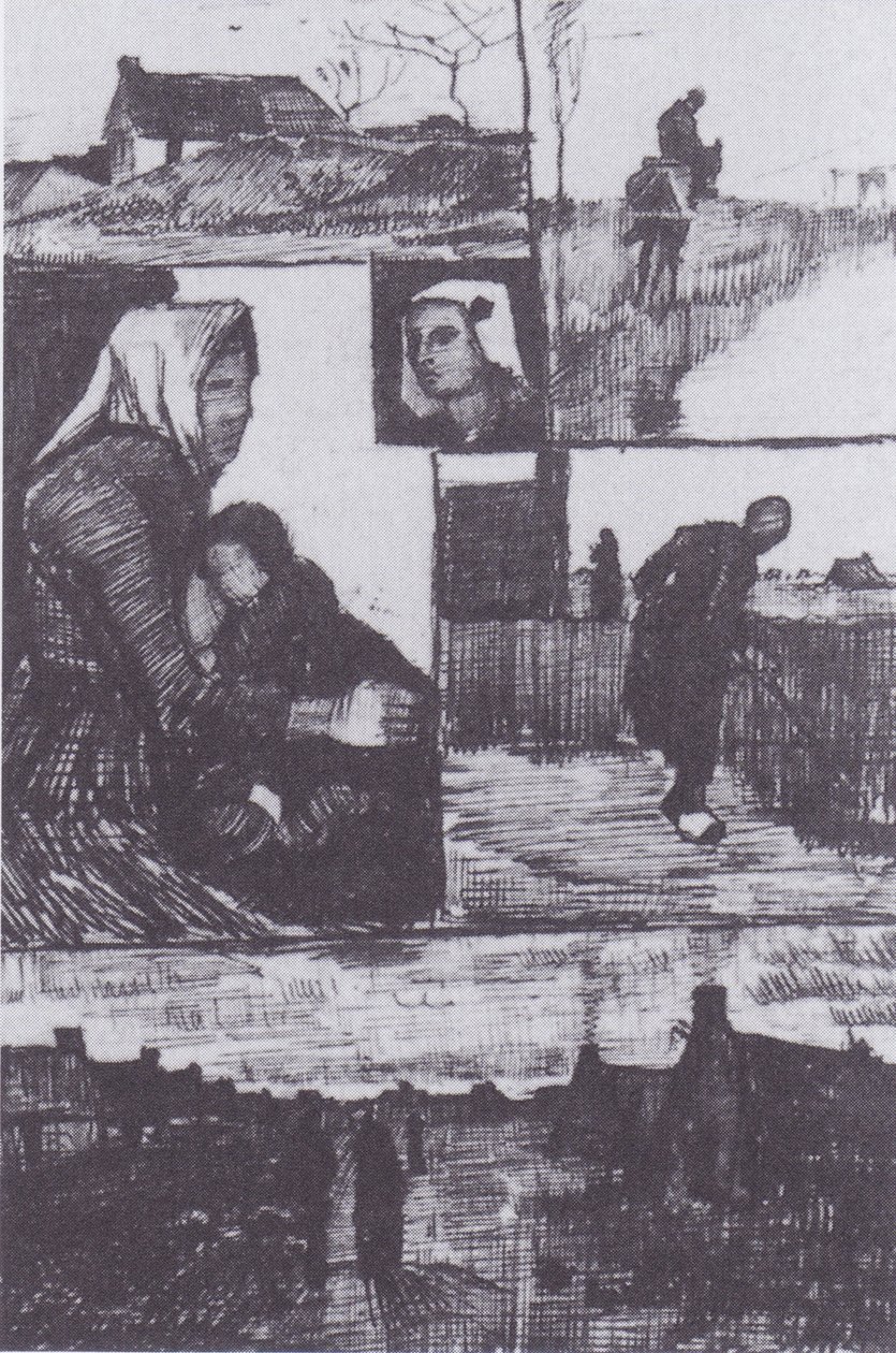 ورقة رسم بواسطة فنسنت فان جوخ
