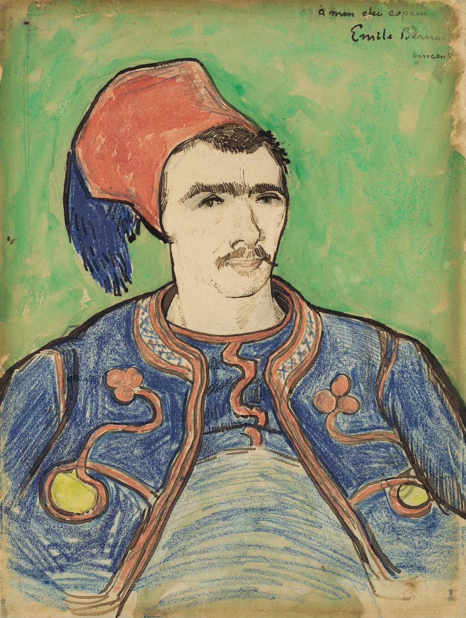 الزواف ، ج 1888 (قلم ، حبر بني ، قلم تلوين الشمع ومرحاض) بواسطة فنسنت فان جوخ